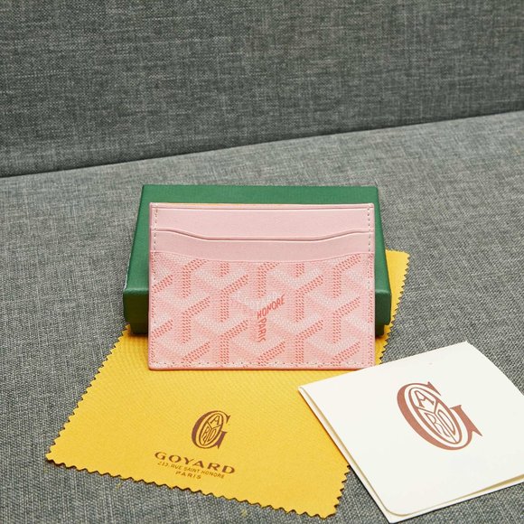 Goyard Saint-Sulpice Card Holder - Pink - Picture 6 of 9